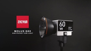 ویدیو لایت ژیون Zhiyun MOLUS G60 Bi-Color Pocket COB Monolight Combo