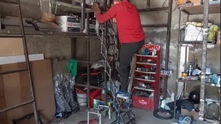 نصب پله جمع شونده