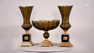 میوه خوری پایه برنزی پارس لوستر فراهانی