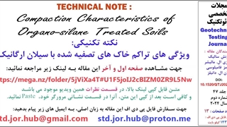 Compaction Characteristics of Organo-silane Treated Soils - GTJ20230390