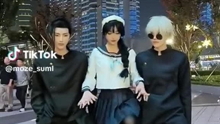 کاسپلی گوجو و ریکو و گتو