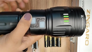 چراغ قوه زینگارو زوم دار پلیسی ZINGARO G601