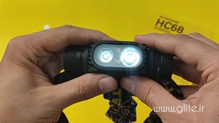 چراغ پیشانی نایتکر Nitecore HC68