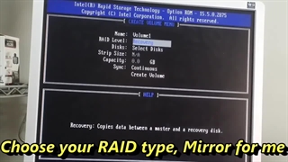 ایجاد RAID بر روی ورک استیشن HP Z240