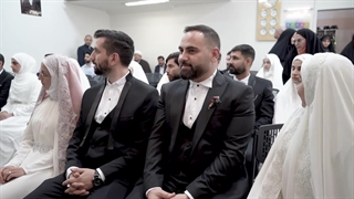 آغاز زندگی مشترک 11 زوج لبنانی در حرم مطهر رضوی