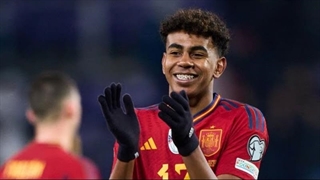 یامال مقابل ایرلند شمالی