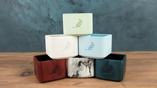 ساخت کاسه و گلدان با قالب سیلیکونی از بتن