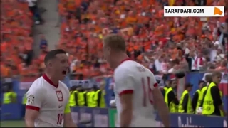 گل بوکسا به هلند (لهستان 1-0 هلند) - یورو 24