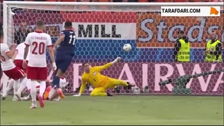 گل کودی خاکپو به لهستان (لهستان 1-1 هلند) / یورو 24