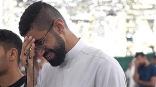 مراسم دعای عرفه ویژه زائران غیر ایرانی در حرم مطهر رضوی