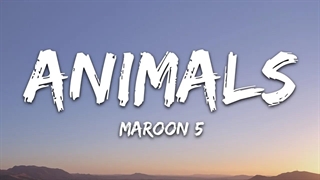 آهنگ حیوانات از مارون فایو با متن | Maroon 5 - Animals