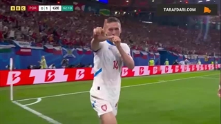گل دیدنی لوکاس پروود به پرتغال (پرتغال 0-1 جمهوری چک)