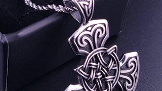 پلاک و زنجیر مردانه استیل