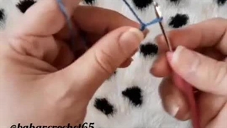 ویدئو آموزشی جامع برای بافت کلاه دخترانه با طرح ذرتی