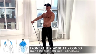 [Fitness] مجموعه تمرینات برای مجموعه عضلات شانه با پاورباند