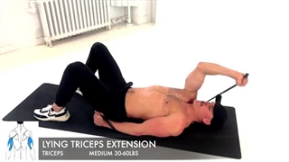 [Fitness] مجموعه حرکات برای فشار بیشتر بر عضله پشت بازو با پاورباند