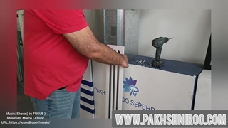 نحوه نصب دریچه اسلوت روی پلنیوم باکس - پخش نیرو سپهر مهار