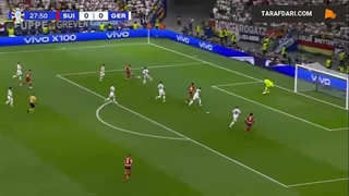 گل دن اندویه به آلمان (سوئیس 1-0 آلمان)