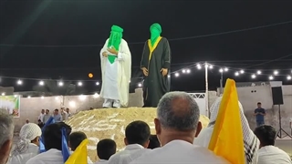 بازسازی واقعه غدیر در شهر فال از توابع شهرستان مهر