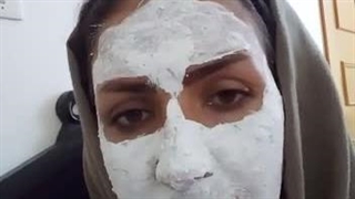 ماسک سفیداب نقره برای لک صورت: ببین چقد راحت صورتش تغییر میکنه! دندان مصنوعی