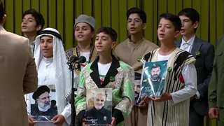 همخوانی سرود جشن عید غدبر 1403 در حسینیه امام خمینی(ره) - الیوم اکملت لکم