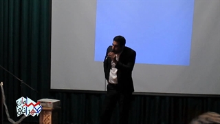 استندآپ کمدی سامان طهرانی در حضور روحانی