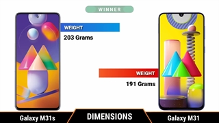 مقایسه گلکسی M31 و M31s: کدومش بهتره؟