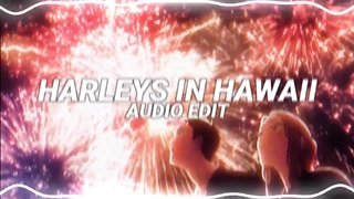 harleys in hawaii (you and i)