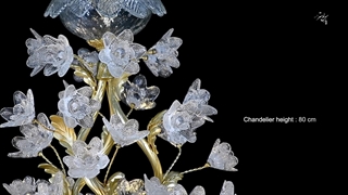 لوستر برنزی (برنجی) پارس لوستر فراهانی کد 7117