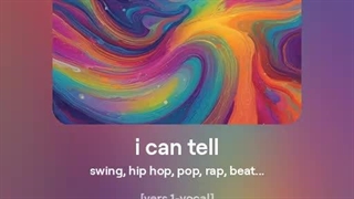 demo جدید اهنگم i can tell ورژن 2