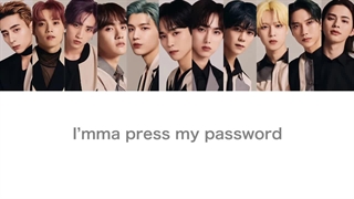 آهنگ password از INI ورژن کره ای