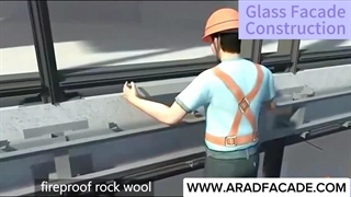 نصب ویندووال شیشه ای-شرکت نمای آراد