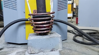 اپند نوآوری | کوره القایی |پروژه راه اندازی دستگاه 160 کیلوات فورج کاری