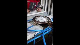 اپند نواوری | دستگاه 50 کیلوات فرکانس بالا‌ سختکاری‌ دنده فلایویل