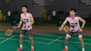 badminton defence training