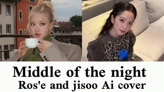 کاور جیسو و رزی از آهنگ middle of the night هوش مصنوعی