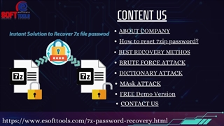 چگونه رمز عبور 7zip را بازنشانی کنیم؟