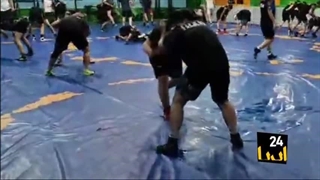 فیلم - اردوی آماده‌سازی تیم ملی کشتی آزاد نوجوانان در بهشهر - ایرنا