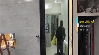 درب اتوماتیک شیشه ای