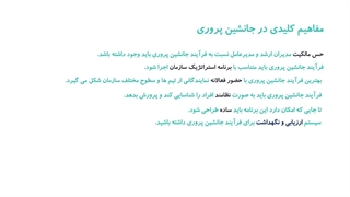 مفاهیم کلیدی در جانشین پروری