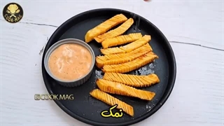 به مناسبت روز سیب زمینی سرخ کرده/ طرز تهیه سیب زمینی سرخ کرده فنری ترد