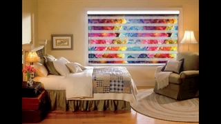 خرید پرده زبرا طرح دار