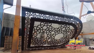 پنجره سنتی #پنجره_سنتی #پنجره_گره_دار #درب_فلزی_سنتی #درب_سنتی