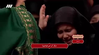 دختربچه ای که با حرف زدن کودکانه اش حسینیه معلی رو بهم ریخت؛ جیگر همه رو سوزوند