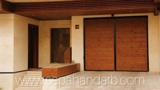 درب ترموود ضد سرقت ویلایی