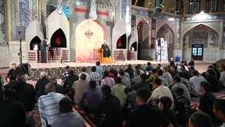 عزاداری هیئت‌‌های مذهبی استان بوشهر در حسینیه حرم