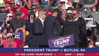 لحظاتی بعد از ترور دونالد ترامپ