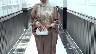 عبای زنانه مدل آذین